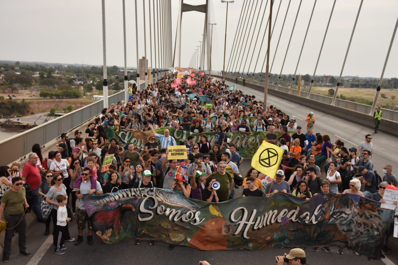 Rosario Una Multitud Se Moviliz Por La Ley De Humedales Periodismo