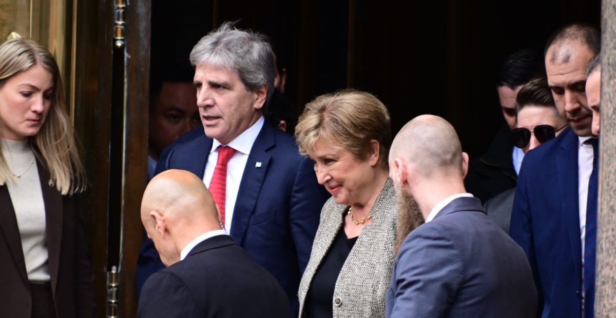 La visita de Kristalina Georgieva al país y el repudio frente al Ministerio de Economía