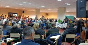 La primera reunión organizativa rumbo a la Marcha de la Bronca del 19 de septiembre