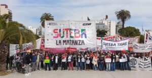 La contundente marcha de la docencia bonaerense en La Plata y el paro provincial