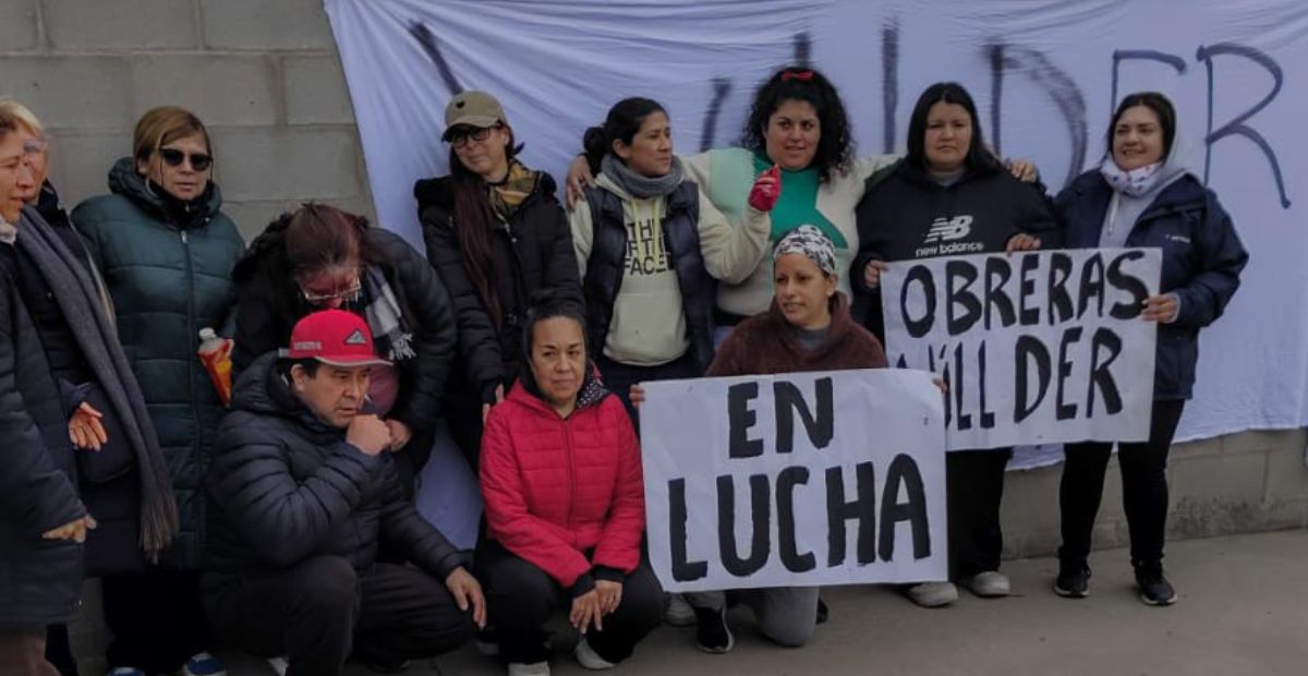 La olla popular de los trabajadores de Will Der en Tigre contra los despidos