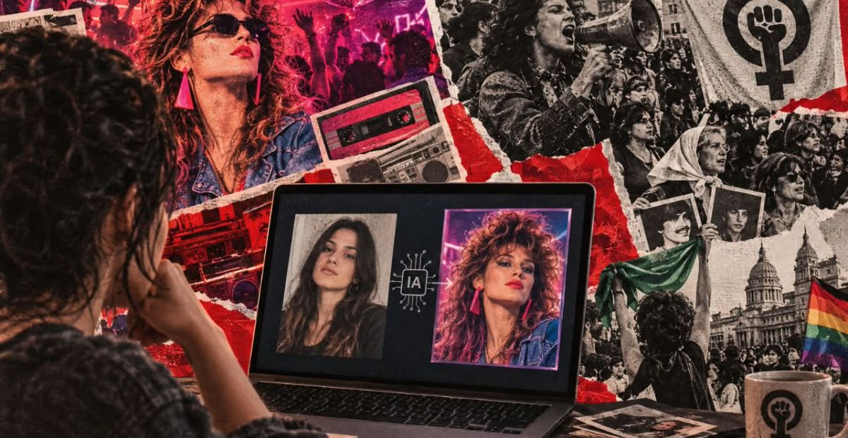 El análisis sobre la tendencia ochentera en redes, la falta de derechos en los 80 y la vigencia del feminismo