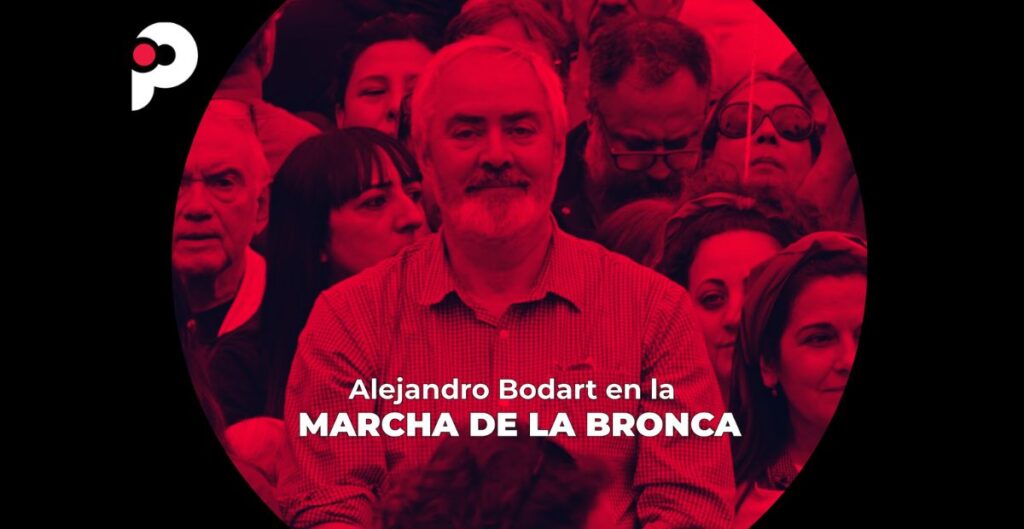 El discurso de cierre de Alejandro Bodart en la Plaza de Mayo tras la Marcha de la Bronca