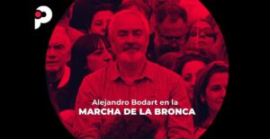 El discurso de cierre de Alejandro Bodart en la Plaza de Mayo tras la Marcha de la Bronca