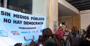 Los trabajadores de Contenidos Públicos llevan 700 días sin aumento salarial en medio del vaciamiento