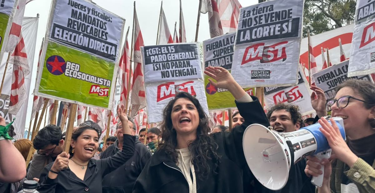La diputada Cele Fierro llamó a rodear el Congreso contra el DNU 70/23 y apuntó a los cómplices de Milei