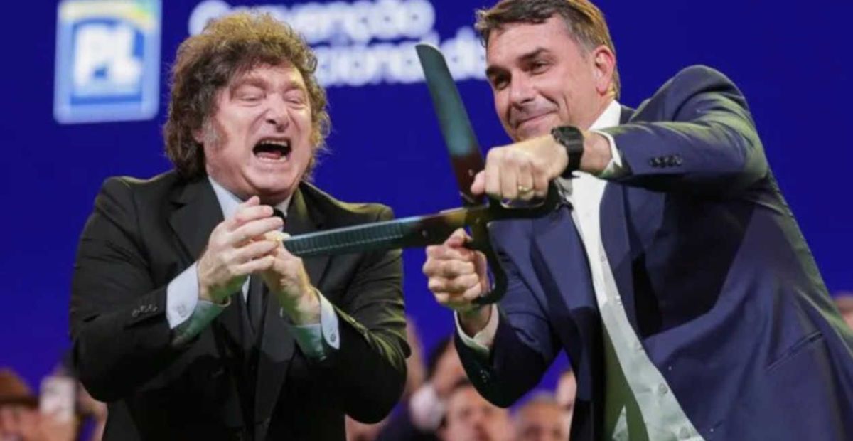 Flávio Bolsonaro escapó a Miami con la complicidad del gobierno de Javier Milei y el asilo de Donald Trump