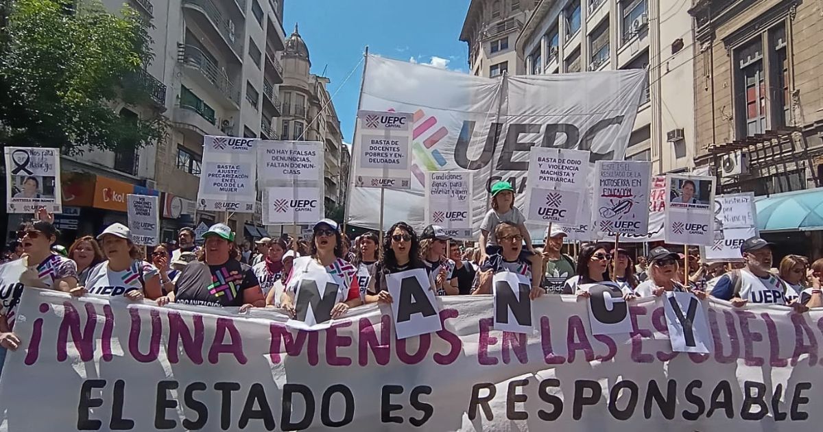 Marcha en Córdoba por justicia para Nancy Godoy