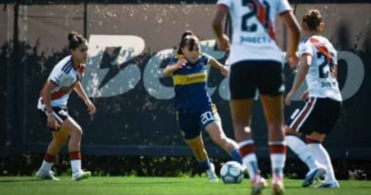 Boca venció 2-1 a River en el River Camp, por la sexta fecha del Clausura.